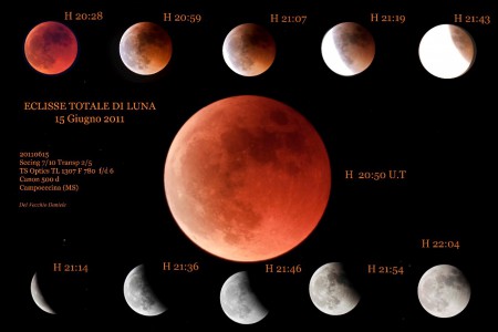 ECLISSE DI LUNA 15/06/2011